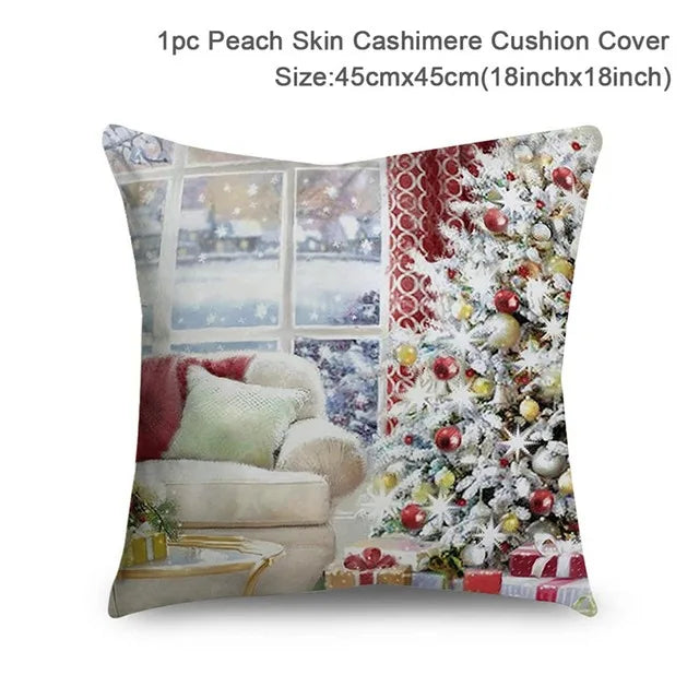 Christmas Design Cushion Cover - Homevalley.co.uk