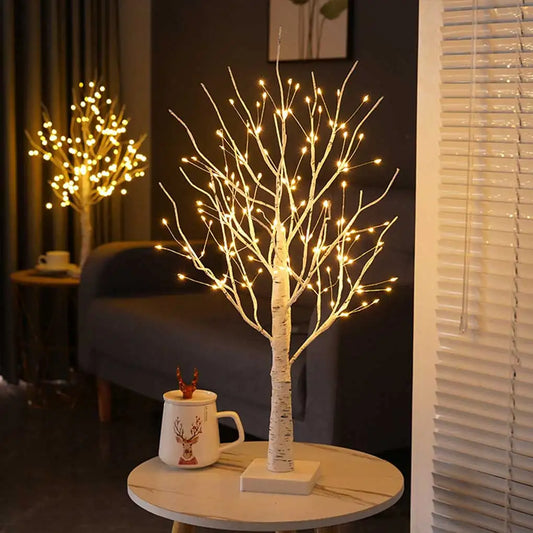 The Enchanted Birch Tree Lamp: Your Secret to a Magical Christmas Glow