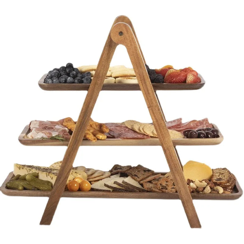 3 Tier Food Serving Tray - Homevalley.co.uk