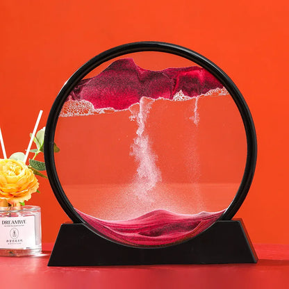 3D Moving Sand Art Picture Hourglass Quicksand Craft Flowing Sand - Homevalley.co.uk