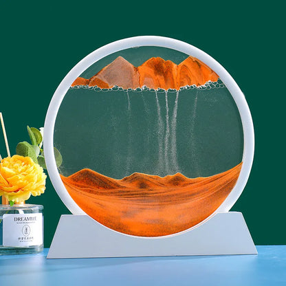 3D Moving Sand Art Picture Hourglass Quicksand Craft Flowing Sand - Homevalley.co.uk