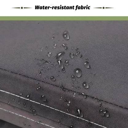 6 Pieces 6 Seater Rattan Patio Sofa Furniture Set with Tempered Glass Coffee Table & Footstools - Homevalley.co.uk