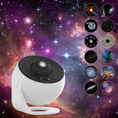 Night Light Galaxy Projector Starry Sky Projector 360° Rotate Planetarium Lamp Bedroom