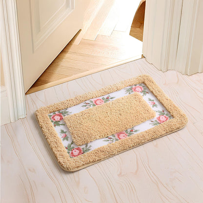 Pastel Colour Anti-Slip Floor Bathroom Mat – Soft, Stylish, and Safe for Your Home