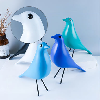 Nordic Bird Resin Figurine