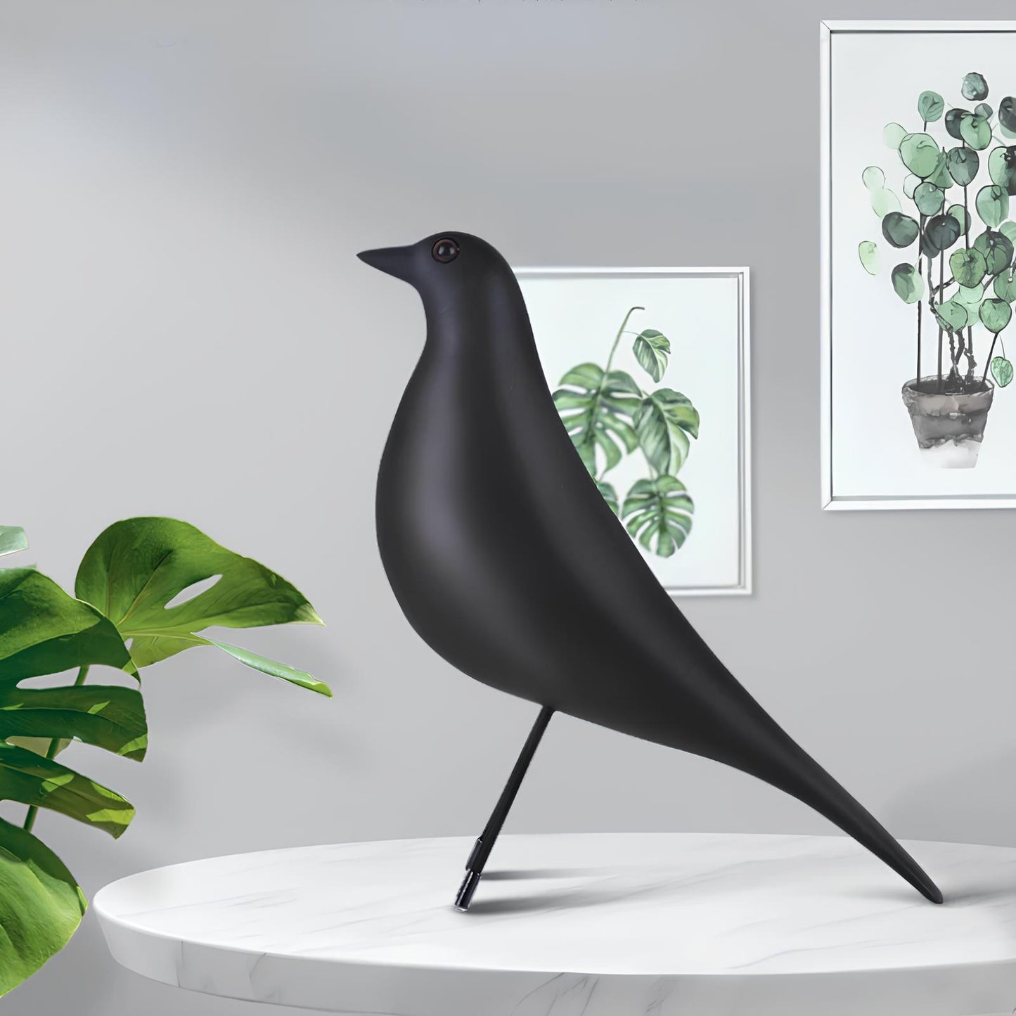 Nordic Bird Resin Figurine