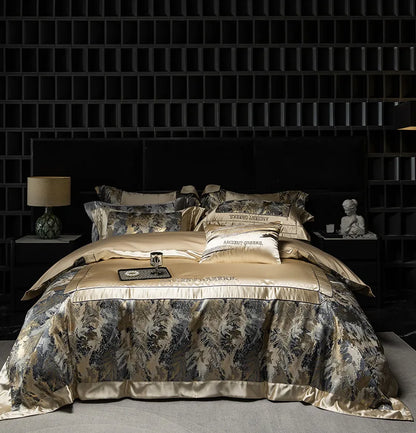 Luxury 100% Cotton Four Piece Bedding Set
