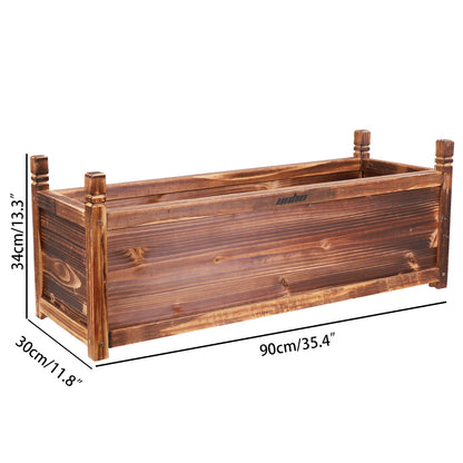 Raised Garden Flower Box