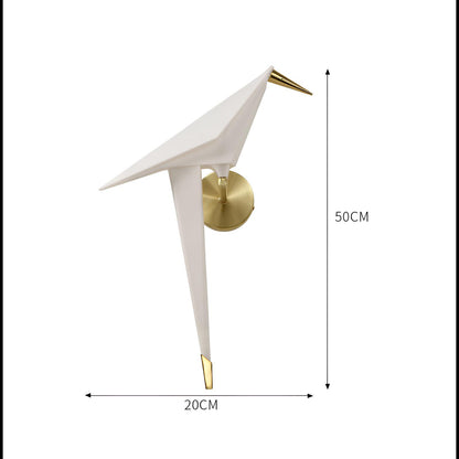 Origami Bird Floor Lamp, Table Lamp