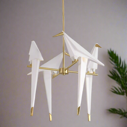 Origami Bird Ceiling Light Chandelier Lamp