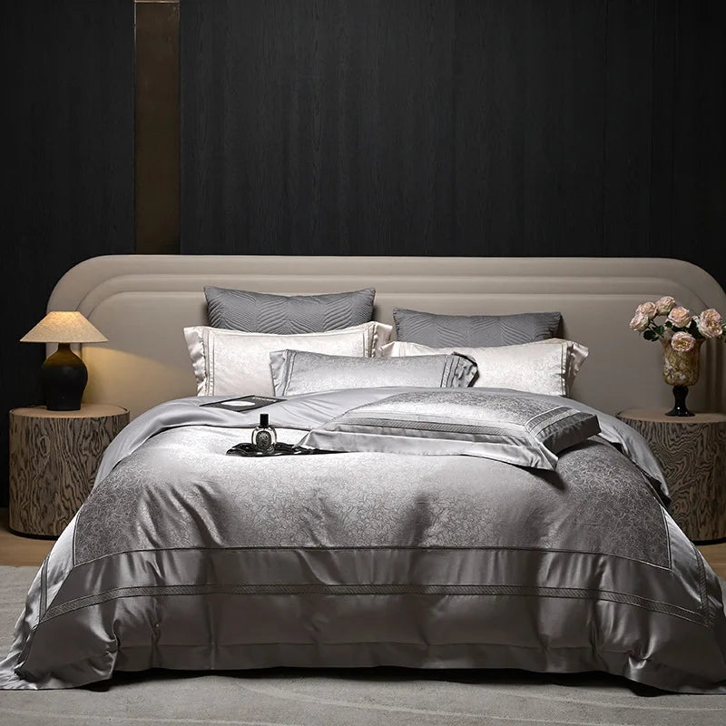 Luxury 100% Cotton Four Piece Bedding Set