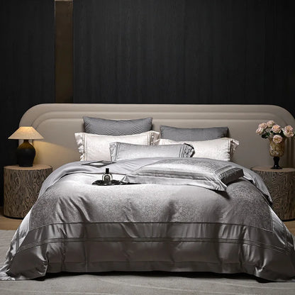 Luxury 100% Cotton Four Piece Bedding Set
