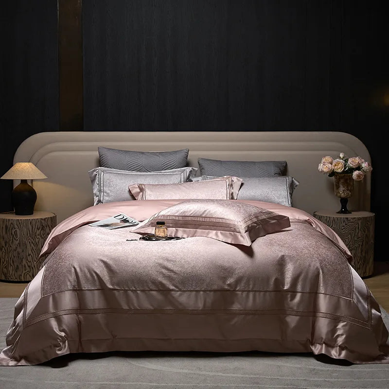 Luxury 100% Cotton Four Piece Bedding Set