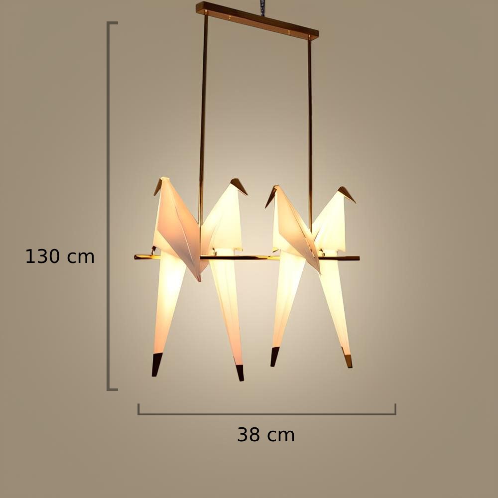 Origami Bird Ceiling Light Chandelier Lamp