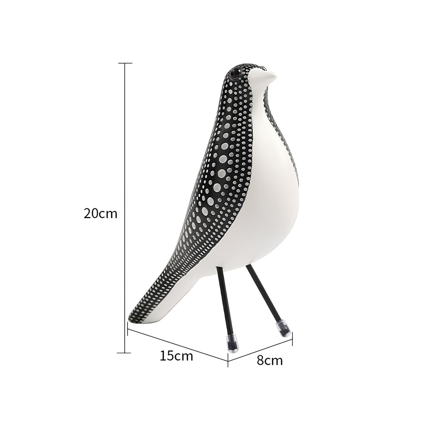 Nordic Bird Resin Figurine