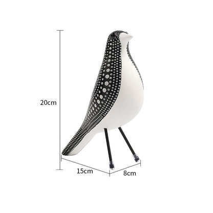 Nordic Bird Resin Figurine