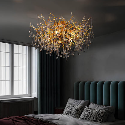 Nordic Gold Ceiling Chandelier