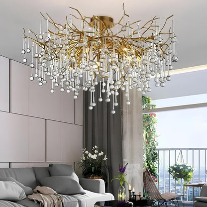 Nordic Gold Ceiling Chandelier