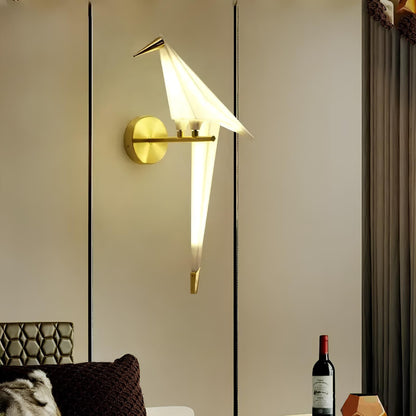 Origami Bird Floor Lamp, Table Lamp