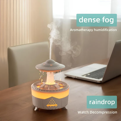 UFO Raindrop Humidifier, Aromatherapy, Air Diffuser