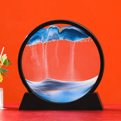 3D Moving Sand Art Picture Hourglass Quicksand Craft Flowing Sand - Homevalley.co.uk