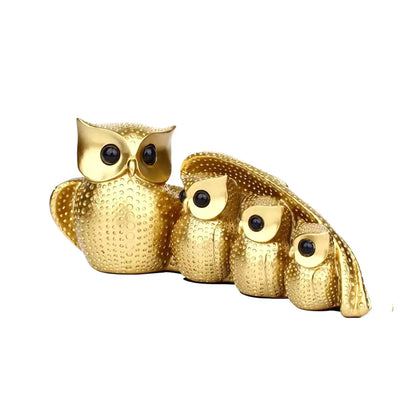 Owl Family Figurine