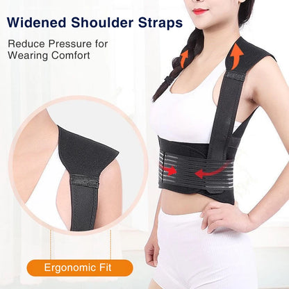 Tourmaline Magnetic Self-Heating Thermal Vest, Waist Brace, Lumbar Pad, Corset, Pain Relief