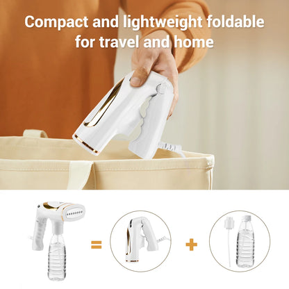 Automatic Steam Brush Foldable Garment Iron, 1600W