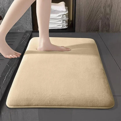 Super Absorbent Floor Mat – Ultra Soft Fleece Bathroom Mat