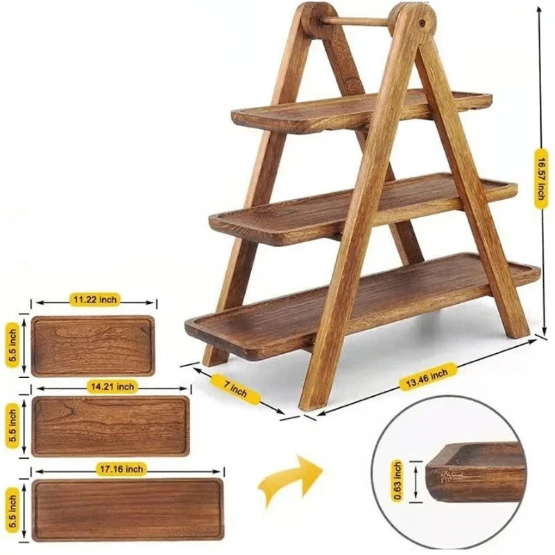 3 Tier Food Serving Tray