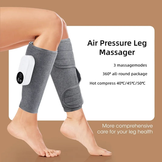 Air Pressure Leg Calf Massager, 360°Presotherapy Machine