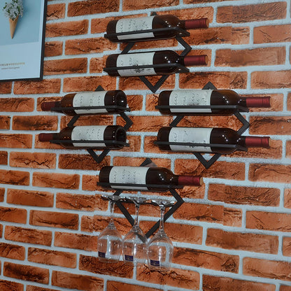 Wall Mounted Wine Rack, 1 piece