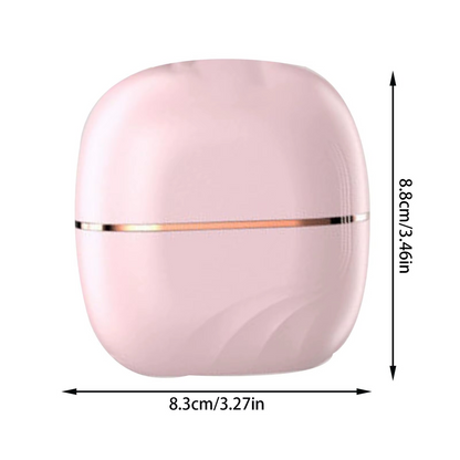 Mini Rechargeable Hair Straightener Brush – Cordless USB Portable Anti-Scald Styling Comb