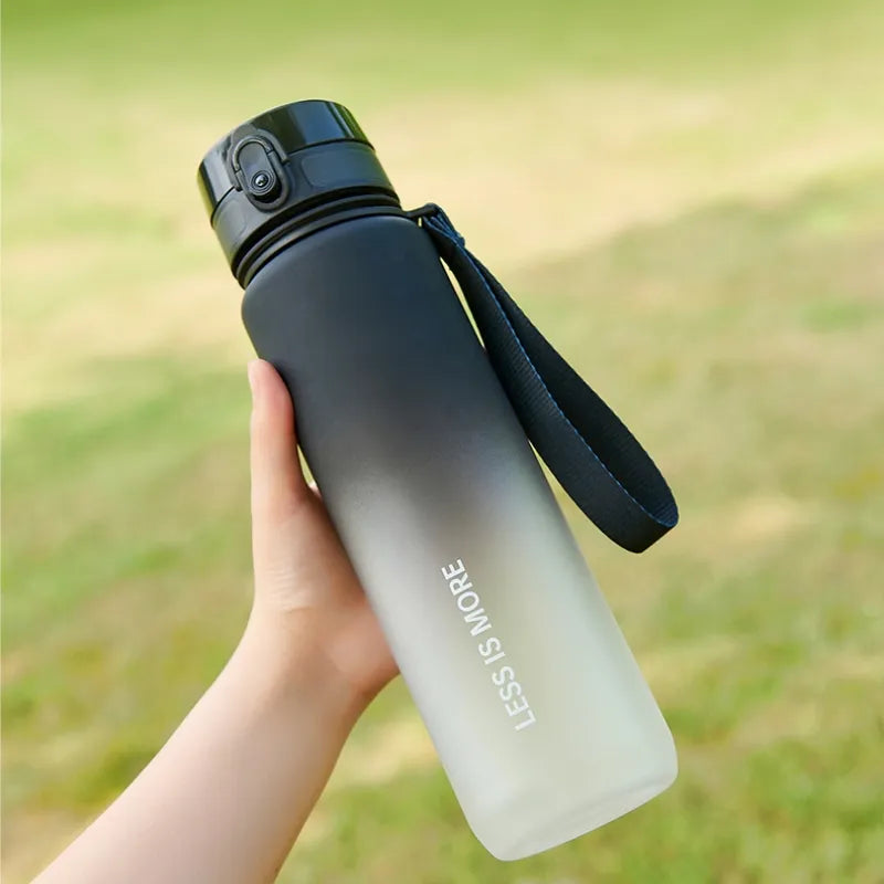 Gradient Colour Leak-proof Plastic Water Bottle