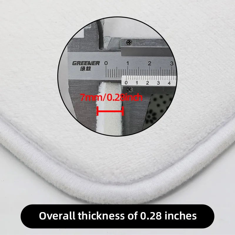 Anti-Slip Bathroom Mat – Soft Absorbent Quick-Dry Shower & Bath Rug