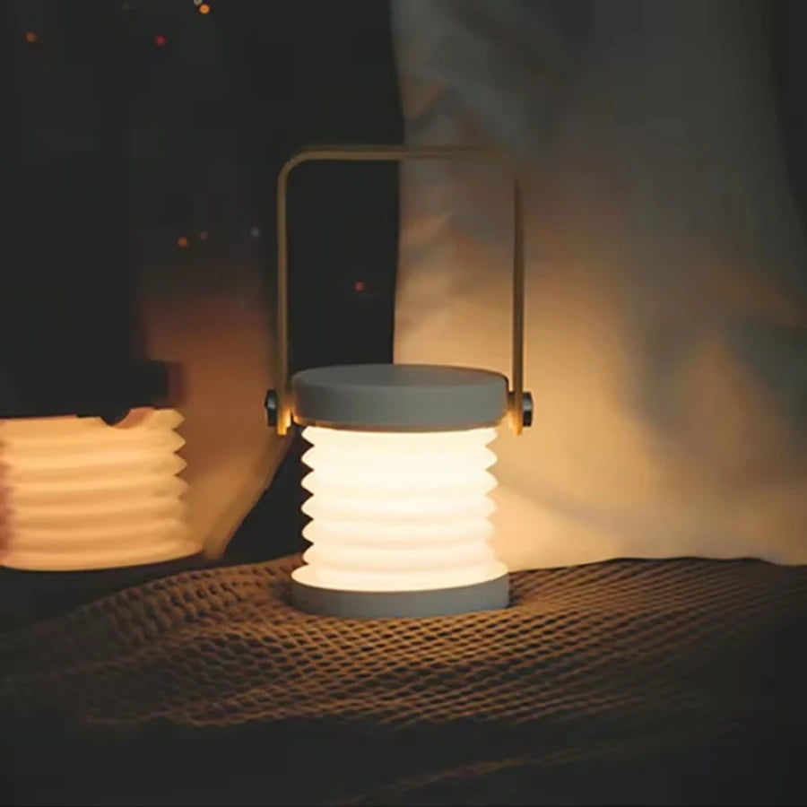 3D Night Light, Reading Light, Handheld Lamp, Dimming White Light, Table Lamp