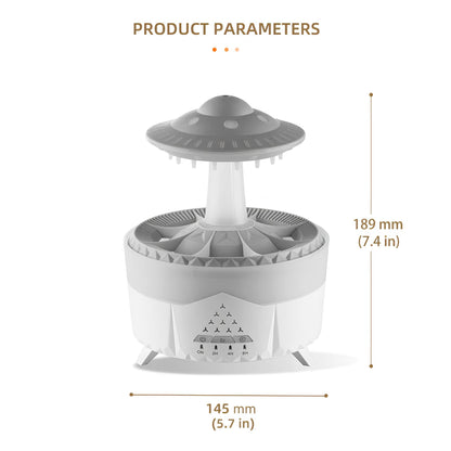 UFO Raindrop Humidifier, Aromatherapy, Air Diffuser