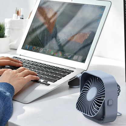 Portable Mini Fan, 360°Rotatable, USB