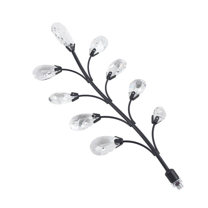 Floral Led Crystal Ceiling Lights Fixture