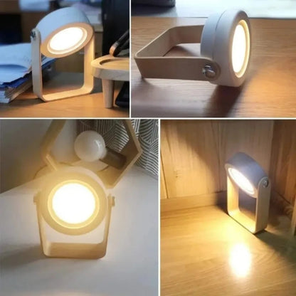 3D Night Light, Reading Light, Handheld Lamp, Dimming White Light, Table Lamp