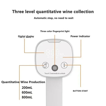 Automatic Alcohol Dispenser – Professional Whiskey & Wine Pump with Adjustable Pour