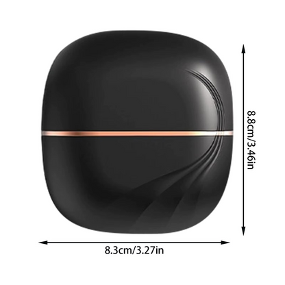 Mini Rechargeable Hair Straightener Brush – Cordless USB Portable Anti-Scald Styling Comb