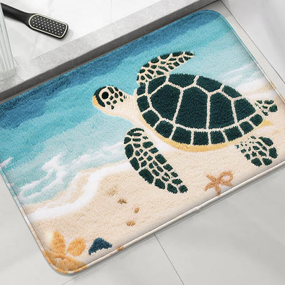 Anti-Slip Bathroom Mat – Soft Absorbent Quick-Dry Shower & Bath Rug