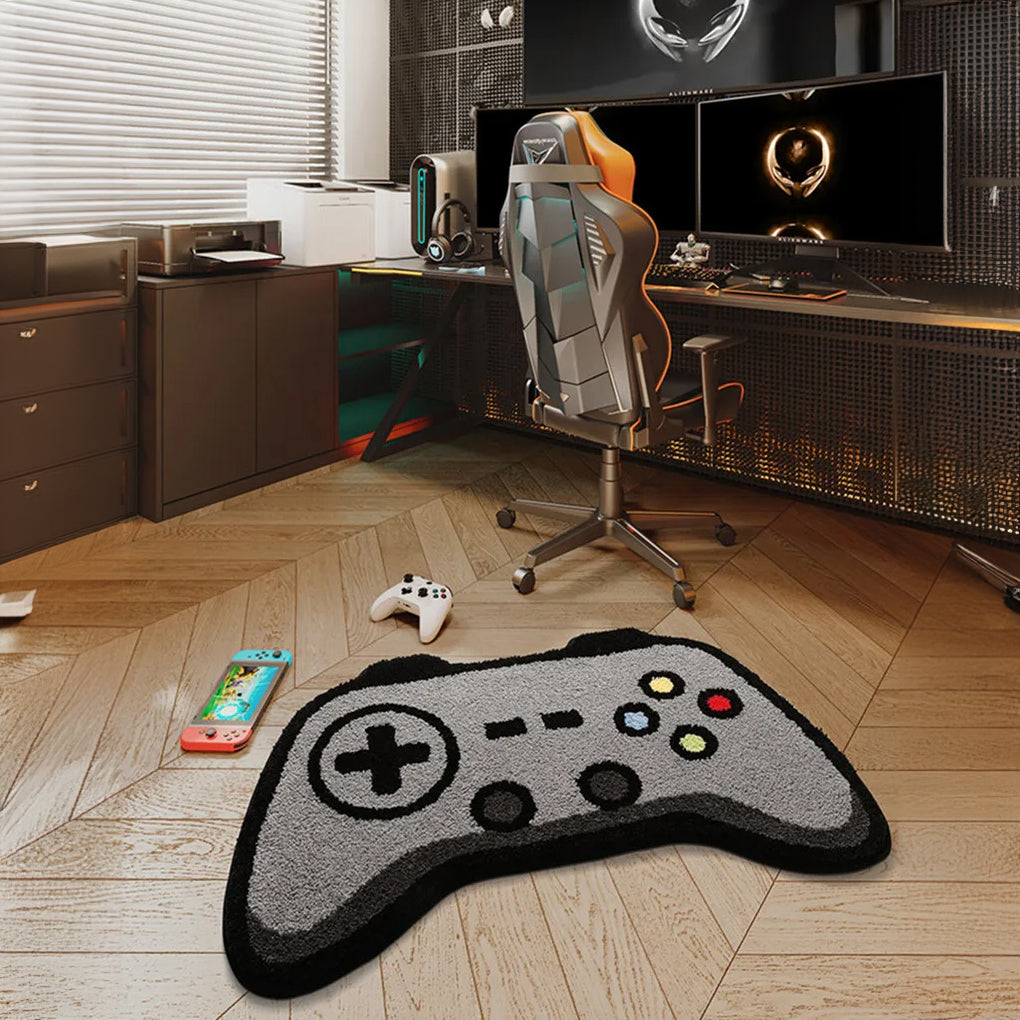 X Box Game Shape Floor Rug – Fun and Stylish Gaming Room Decor