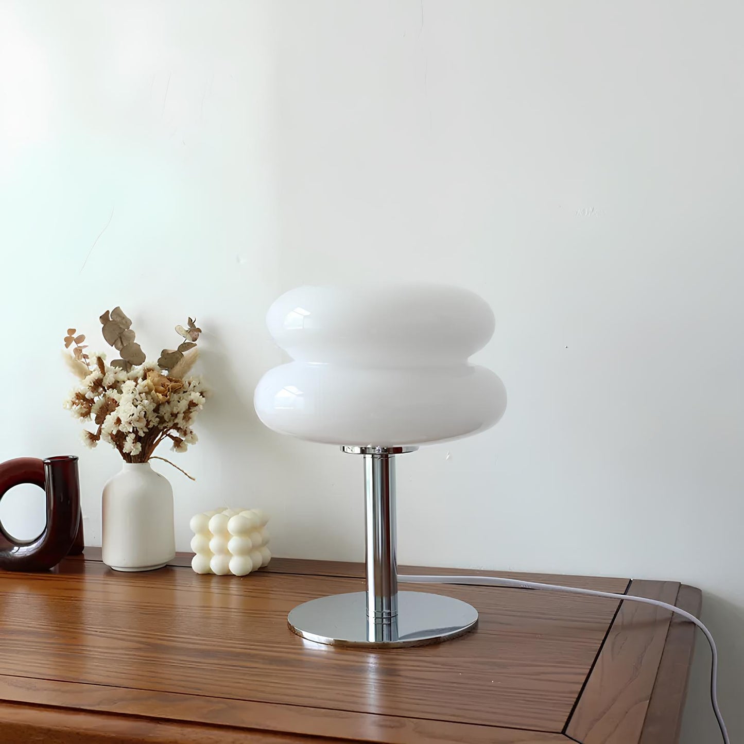 Macaron Glass Donut Table Lamp