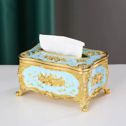 Vintage Style Tissue Box Storage