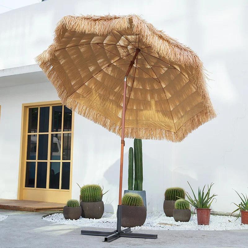 Heavy Duty Patio Garden Umbrella 200cm X 200cm - Homevalley.co.uk