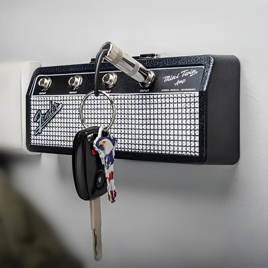 Fender Guitar Amp "Jack Rack" Key Holder