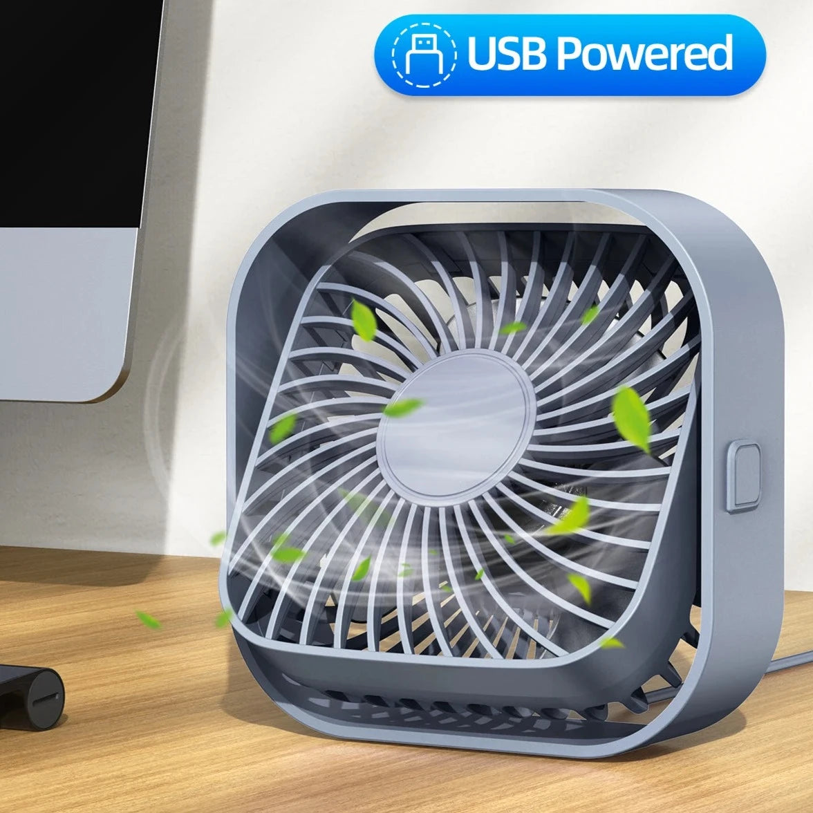 Portable Mini Fan, 360°Rotatable, USB