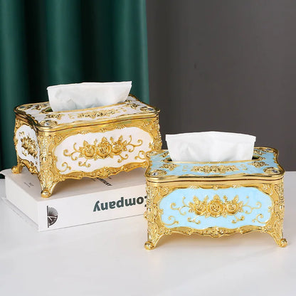 Vintage Style Tissue Box Storage